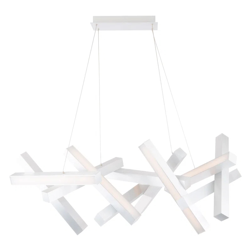 Modern Forms Chaos Unique Geometric LED Chandelier