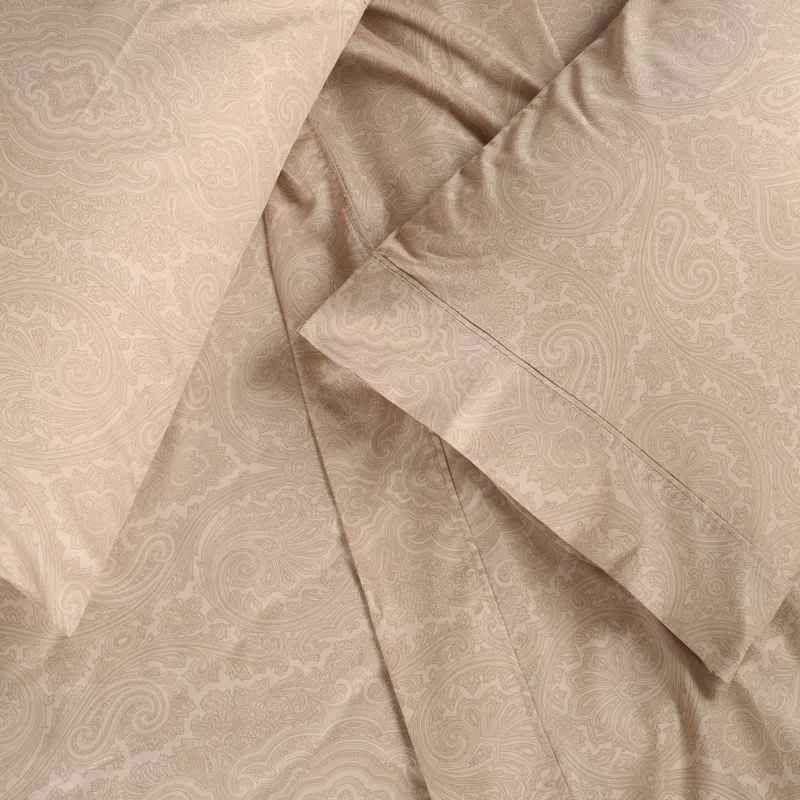 Superior Classic Paisley 600 Thread Count Cotton Blend Sateen Sheet Set