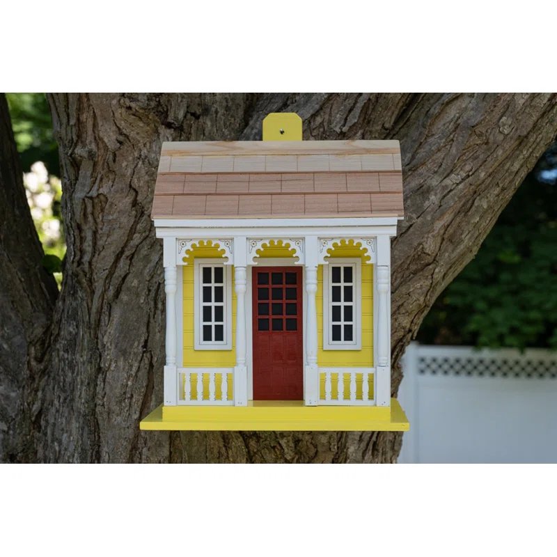 Home Bazaar Classic Series Bristol Cottage 11.75 in x 10.5 in x 9 in Birdhouse