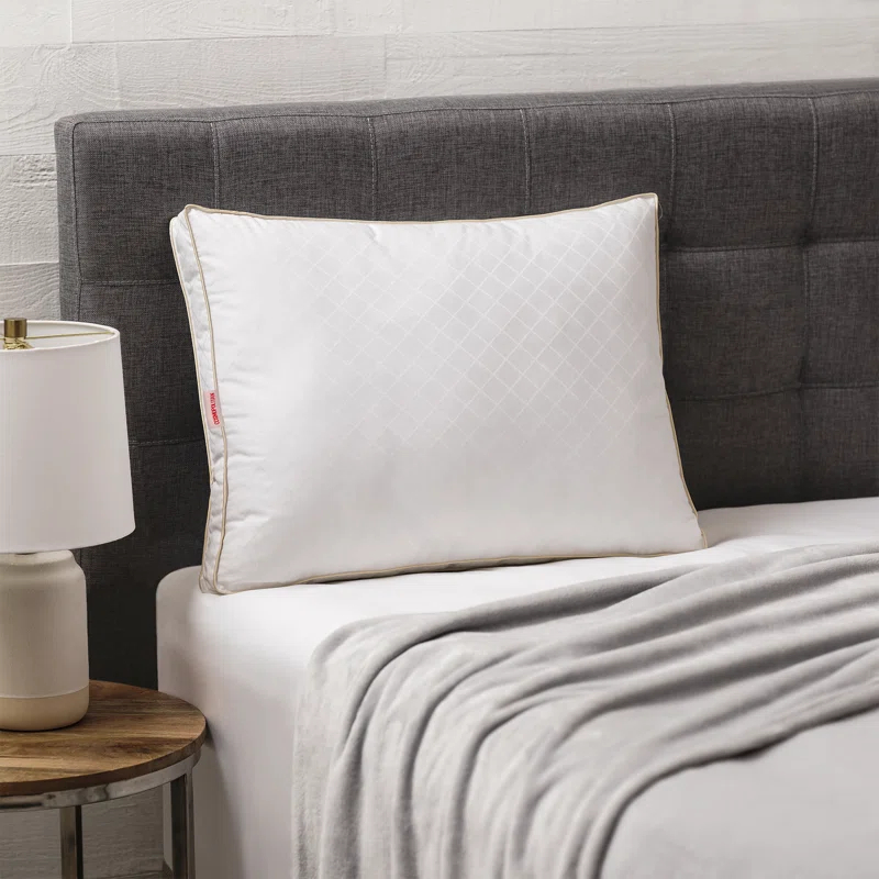 Allied Home Diamond Luxe Down Alternative Medium Pillow with Gusset