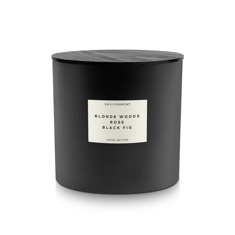 ENVIRONMENT 55oz Candle Inspired by The EDITION Hotel® - Blonde Woods | Rose | Black Fig