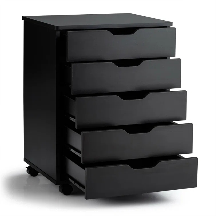 Rebrilliant Jarratt 5 Drawer Storage Drawer