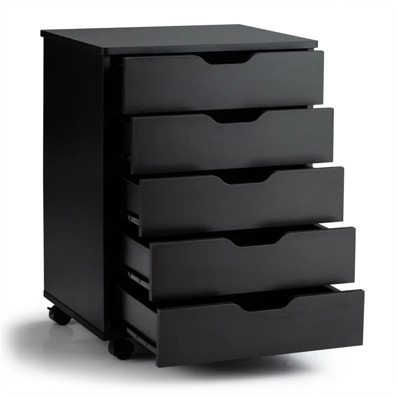 Rebrilliant Jarratt 5 Drawer Storage Drawer