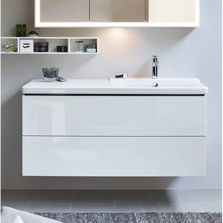 Duravit 40.13'' Wall Mounted Single Bathroom Vanity Base Only