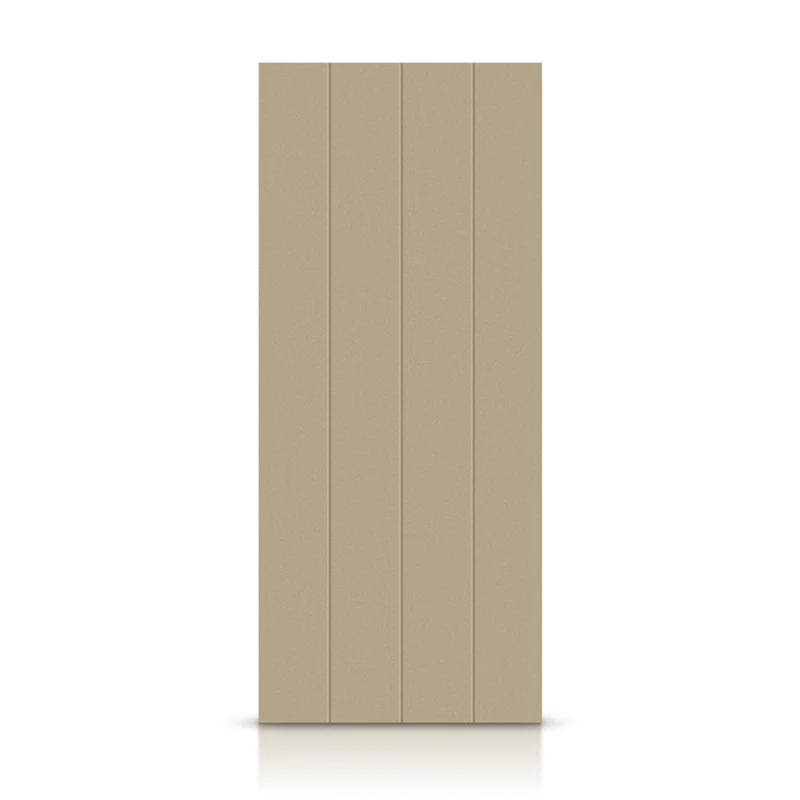 Calhome Hollow Paneled Painted Slab Door