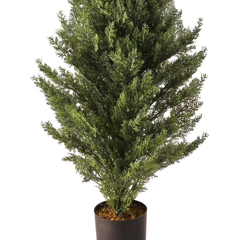 Regency International Indoor and Outdoor Potted Artificial Arborvitae Tree