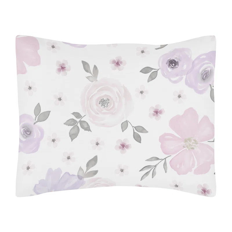 Watercolor Microfiber Comforter Set
