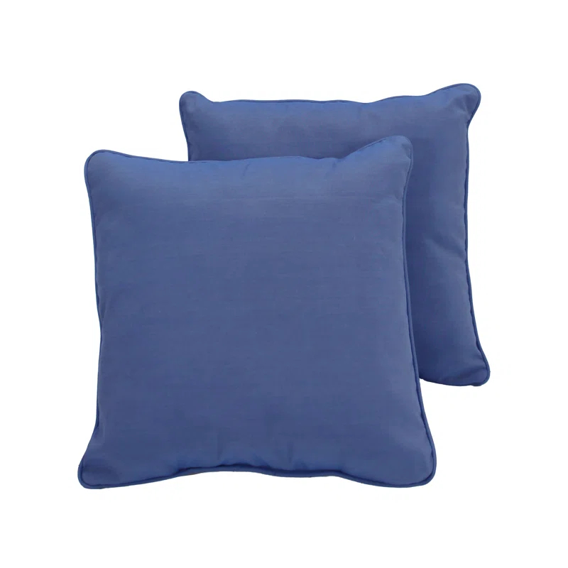 Element Synthetic Throw Square Indoor/Outdoor Pillow Cover & Insert (Set of 2)