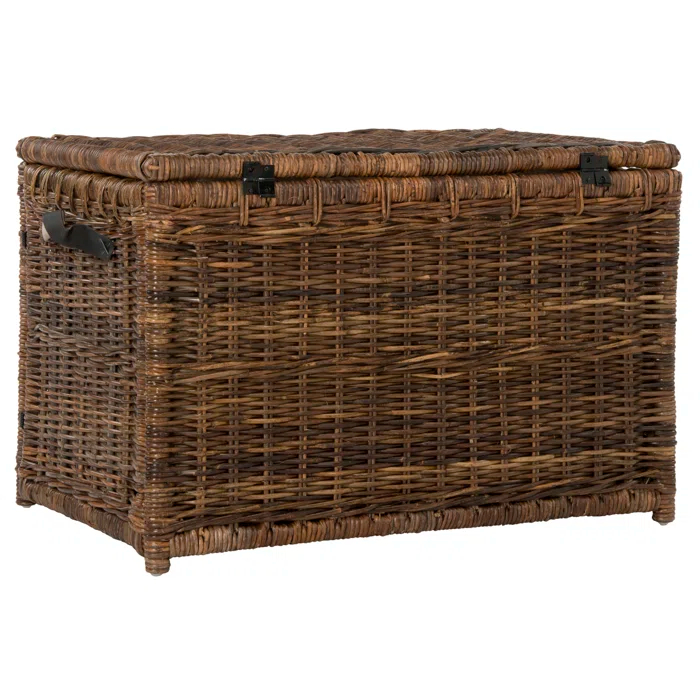 happimess Caden Wicker Trunk & Reviews | Wayfair