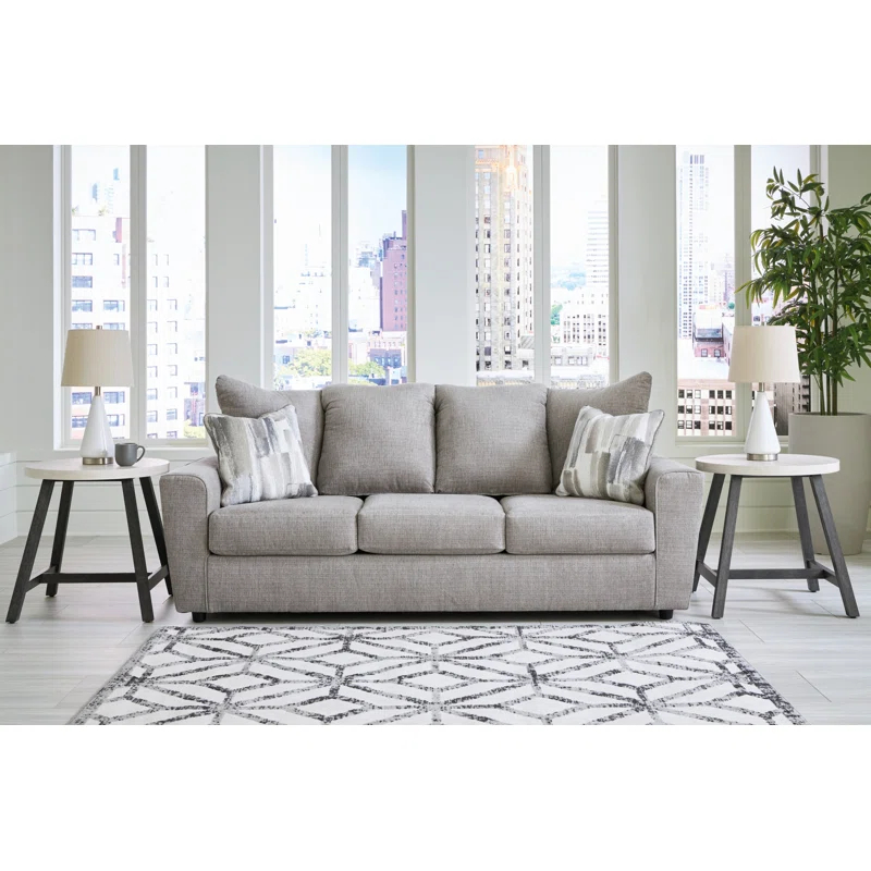 Hokku Designs Gwendy 86'' Upholstered Sofa