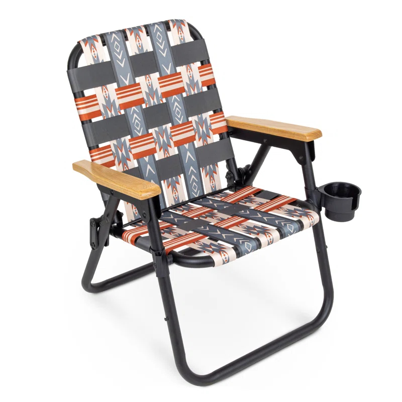 GoSports GoSports Outdoors WOVN Premium Beach & Camping Chair - Folding Backpack Chair for Adults - MESA