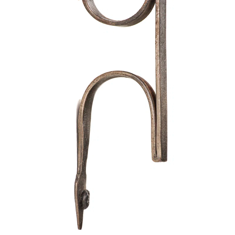Artesano Iron Works Hand Forged 6.25"  Wrought Iron Cabinet Door Handle