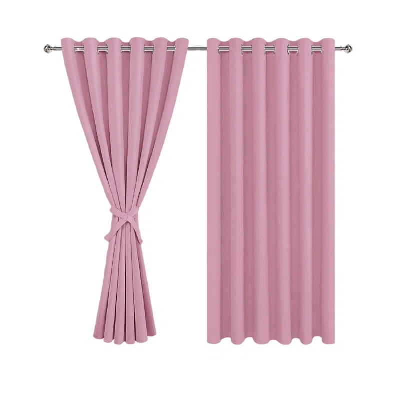 Eider & Ivory™ Tarrants Polyester Room Darkening Curtain Pair (Set of 2)
