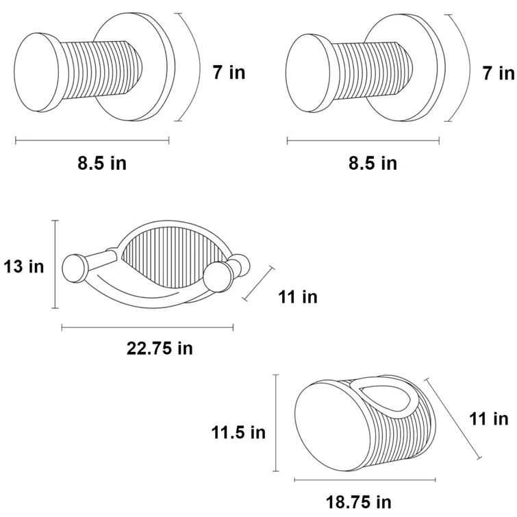 TRIXIE TRIXIE Wall Mounted Cat Lounge Set, Hammock and Condo with Two Steps, Cat Furniture, Scratching Post