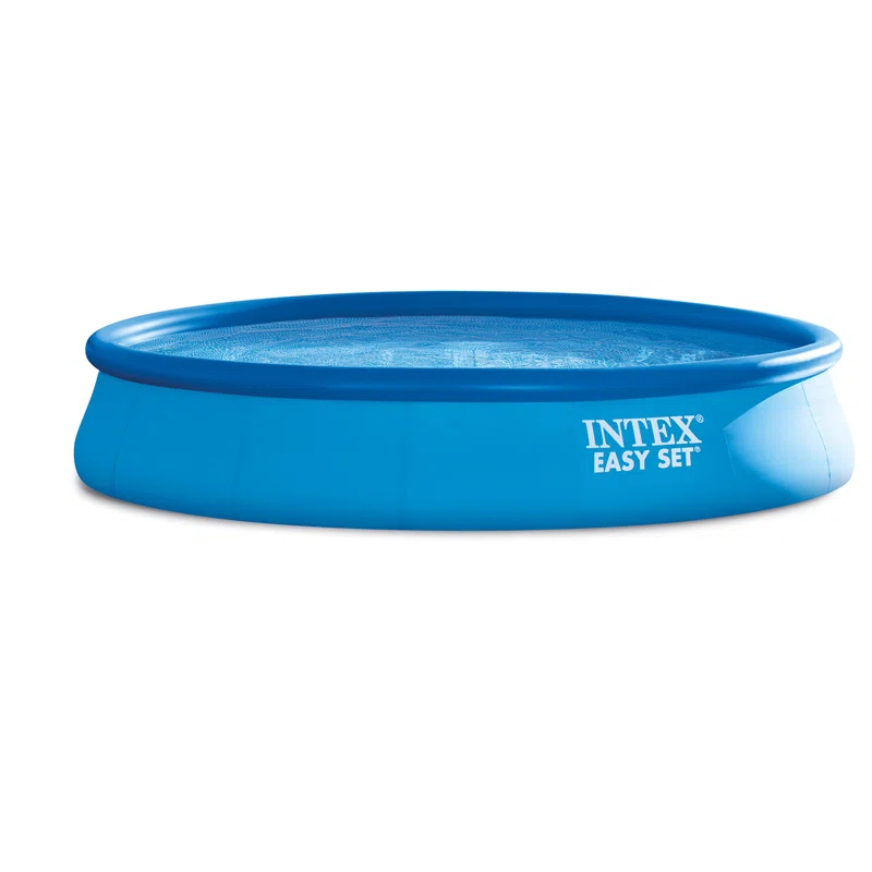 Intex Plastic Round Inflatable Pool 30'' H x 180'' W x 180'' L , with Pump Included