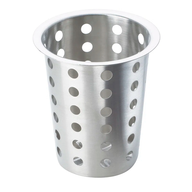 Cal-Mil Perforated Stainless Steel Cylinder