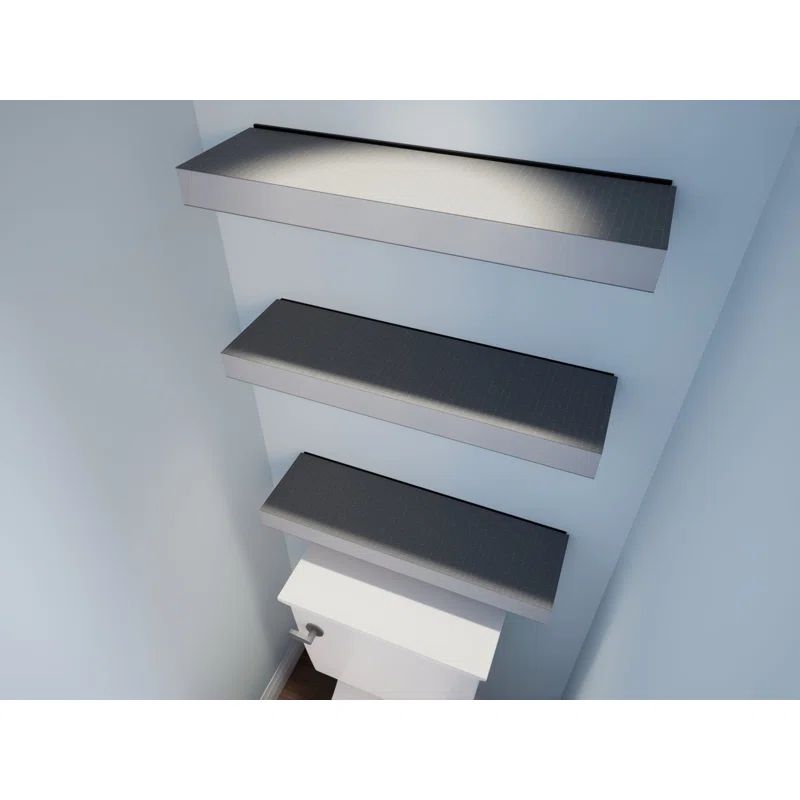 The Original Granite Bracket Ready-to-Tile Free Floating Shelf with Dural Board