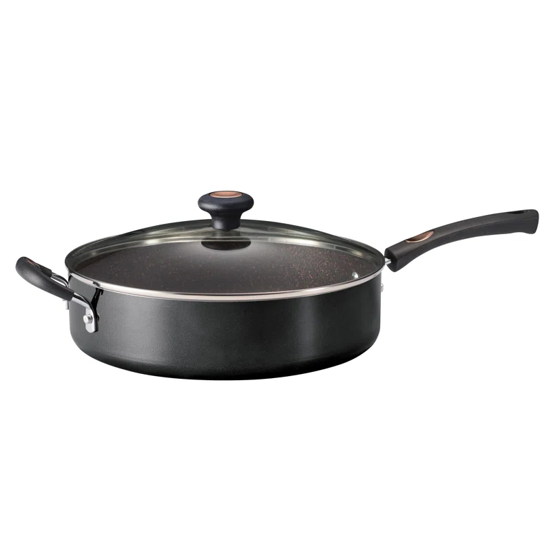 Tramontina Tramontina 5.5 qt. Non-Stick Aluminum Saute Pan with Lid