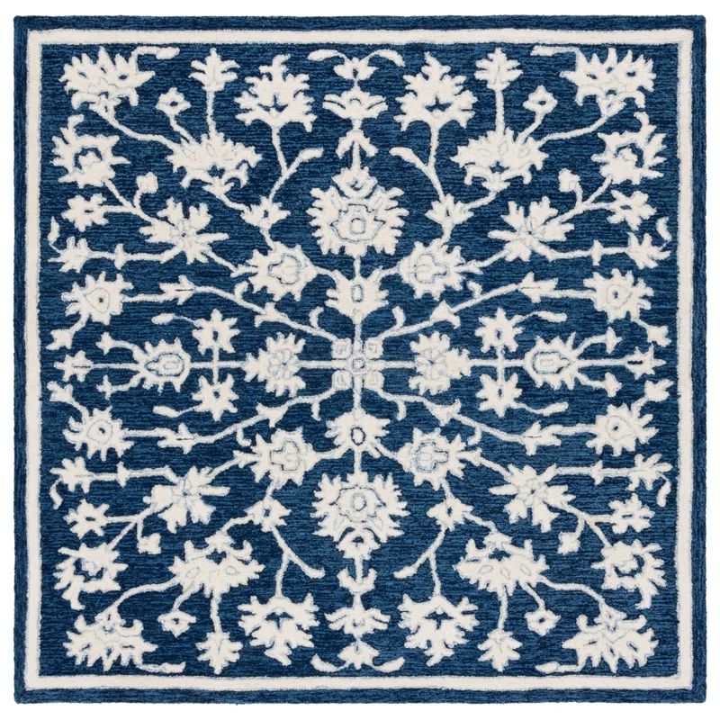 Safavieh Ebony Hand Tufted Wool Pile Oriental Rug