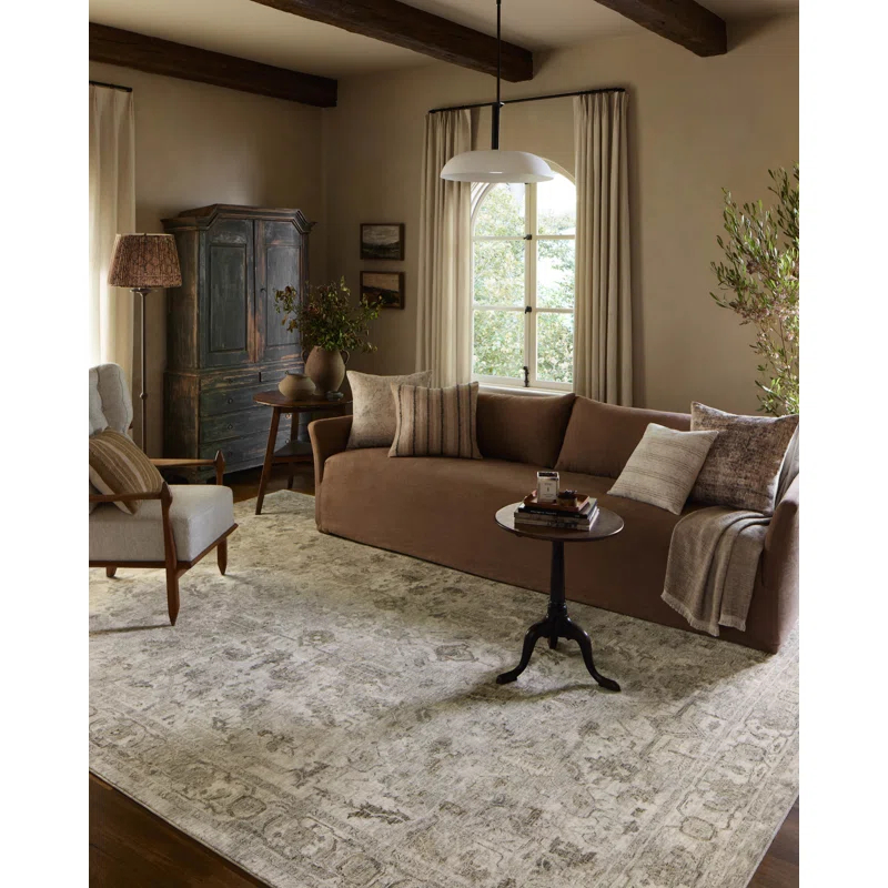 Amber Lewis x Loloi Honora Grey / Taupe Area Rug