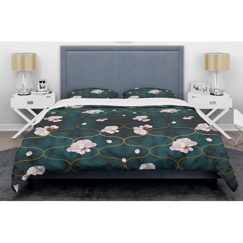 Design Art Retro Art Deco - Mid century bedding set - Modern Mid-century Bed cover set