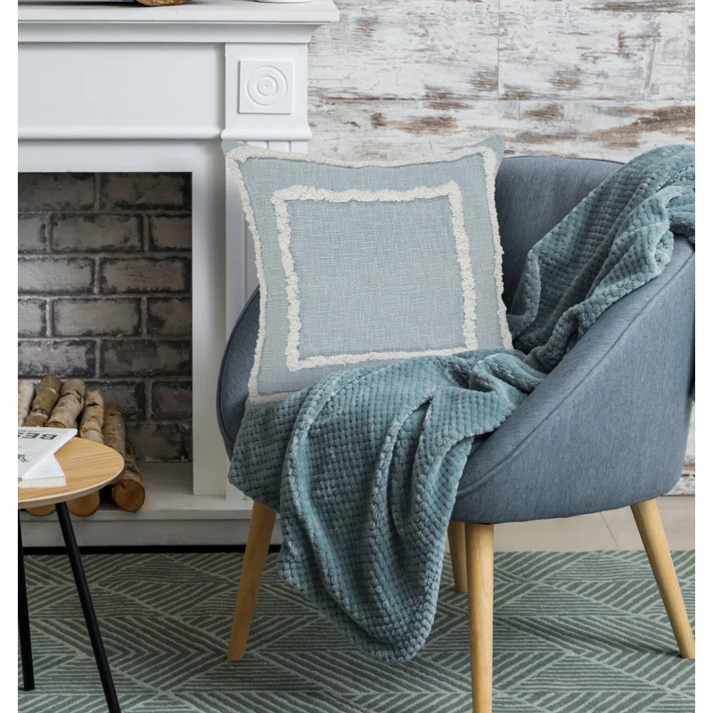 Avery Cotton Throw Pillow