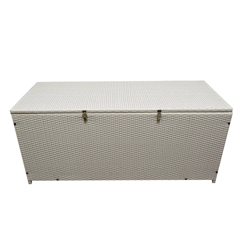 Oakland Living Oakland Living 53'' W 113 Gallons Water Resistant Wicker Deck Box