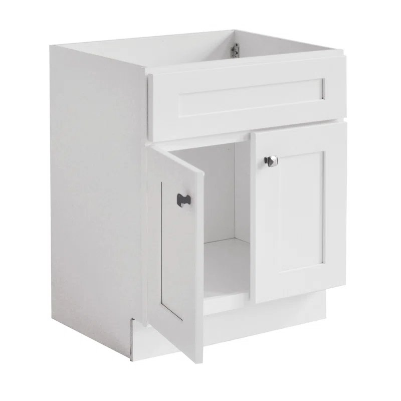 Design House Brookings 30 Inch Bathroom Vanity, Ready to Assemble, Solid Wood, Sherwin Williams – Design House, 587089