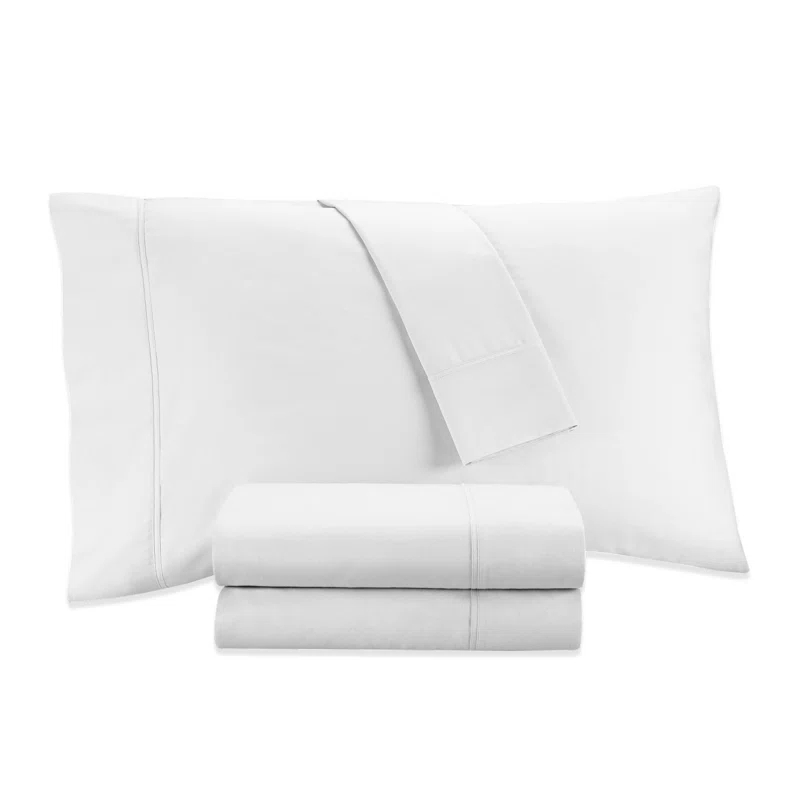 Color Sense Ultra-Soft & Silky 800TC Rich Cotton-Blend Wrinkle-Resistant Sheet Set