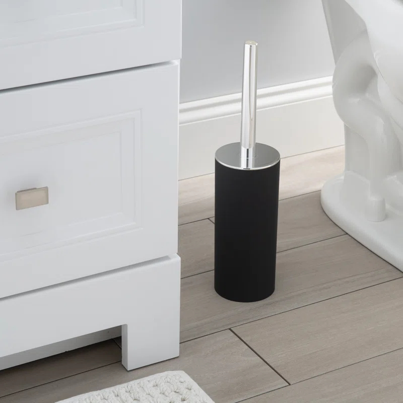 Bath Bliss Bath Bliss Plastic Toilet Brush Set (Set of 2)