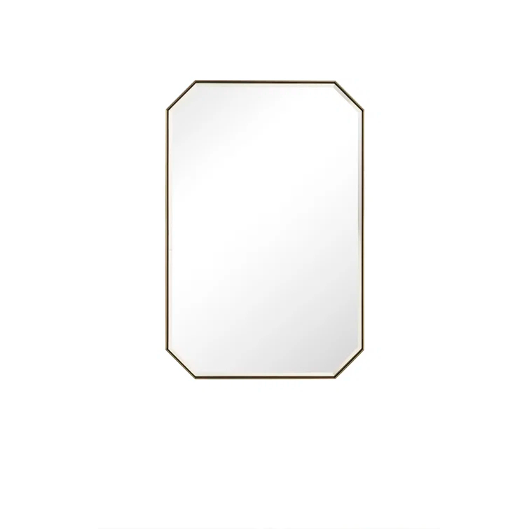 James Martin Vanities Rohe Metal Flat Wall Mirror