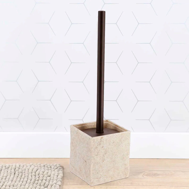 Evideco Evideco Resin Toilet Brush And Holder
