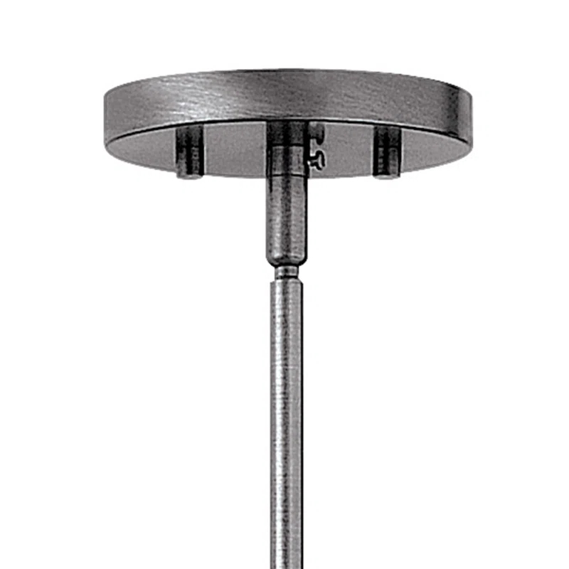 Hinkley Burley Oak One-Light Stem Hung Minimalist Pendant