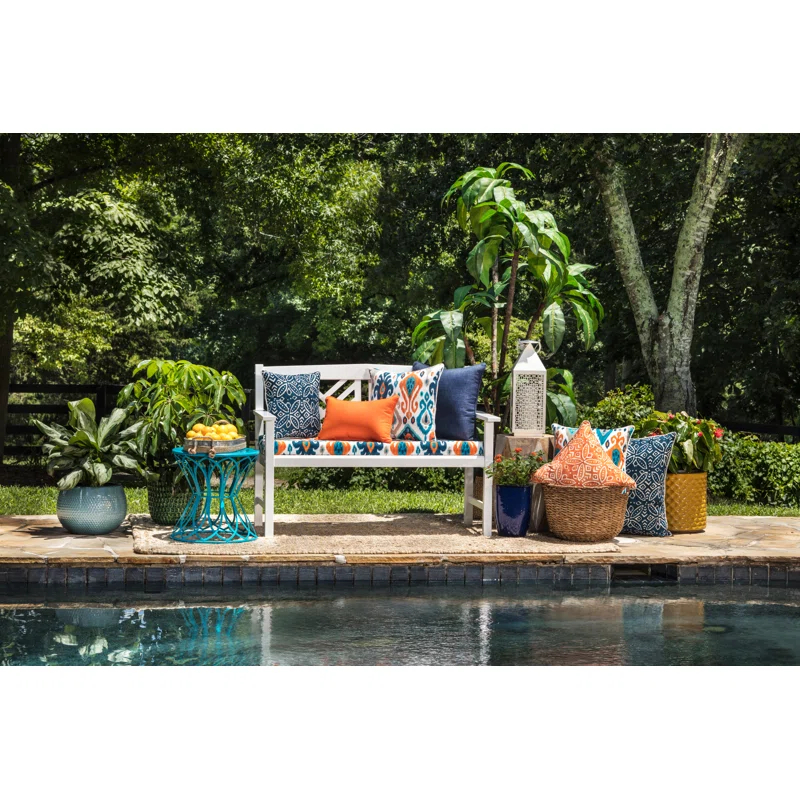 Sundeck Indoor/Outdoor Reversible Throw Pillow (Set of 2)