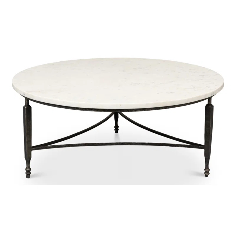 Sarreid Ltd Mykos Marble Top Coffee Table