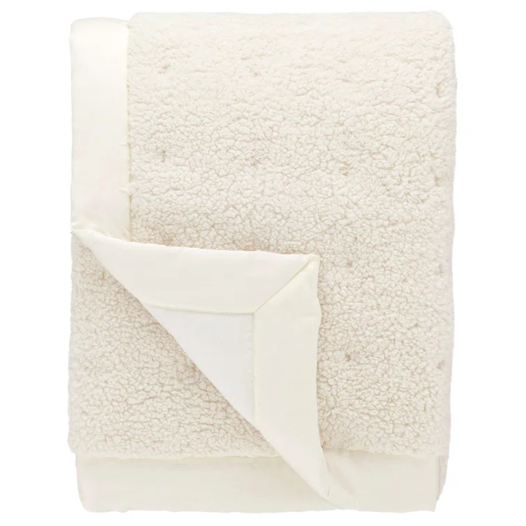 Marshmallow Fleece Puff Throw