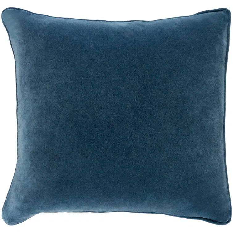 Livabliss Safflower Ally Cotton Reversible Throw Pillow