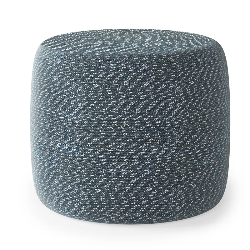 Simpli Home Bayley Upholstered Pouf