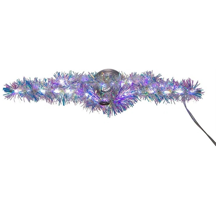 Kurt Adler Metal Astrology & Stars Tree Topper - Lighted
