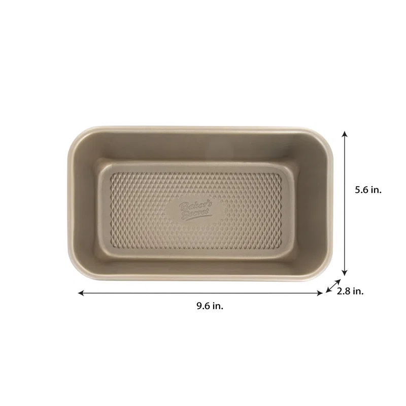Kitchen Details Kitchen Details 5.63'' x 9.57'' Non-Stick Steel Loaf Pan