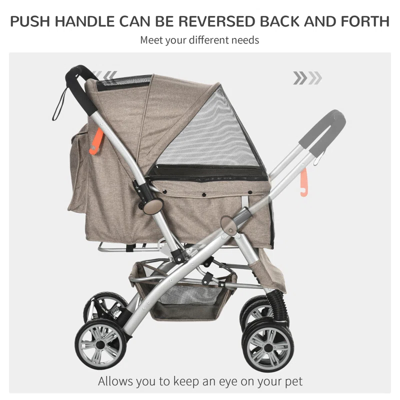 Erie Foldable Pet Stroller