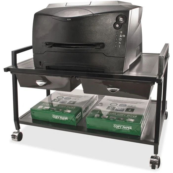 Vertiflex 15.4'' H x 25.3'' W Printer Stand with Wheels