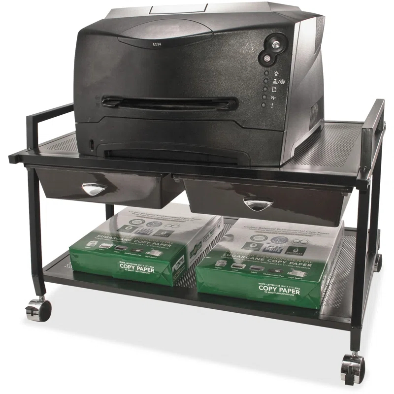 Vertiflex 15.4'' H x 25.3'' W Printer Stand with Wheels