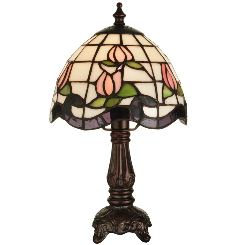 Meyda Lighting Roseborder Table Lamp