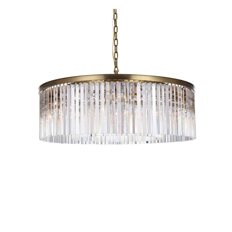 Willa Arlo™ Interiors Dahlonega 10 - Light Crystal Dimmable Classic / Traditional Chandelier