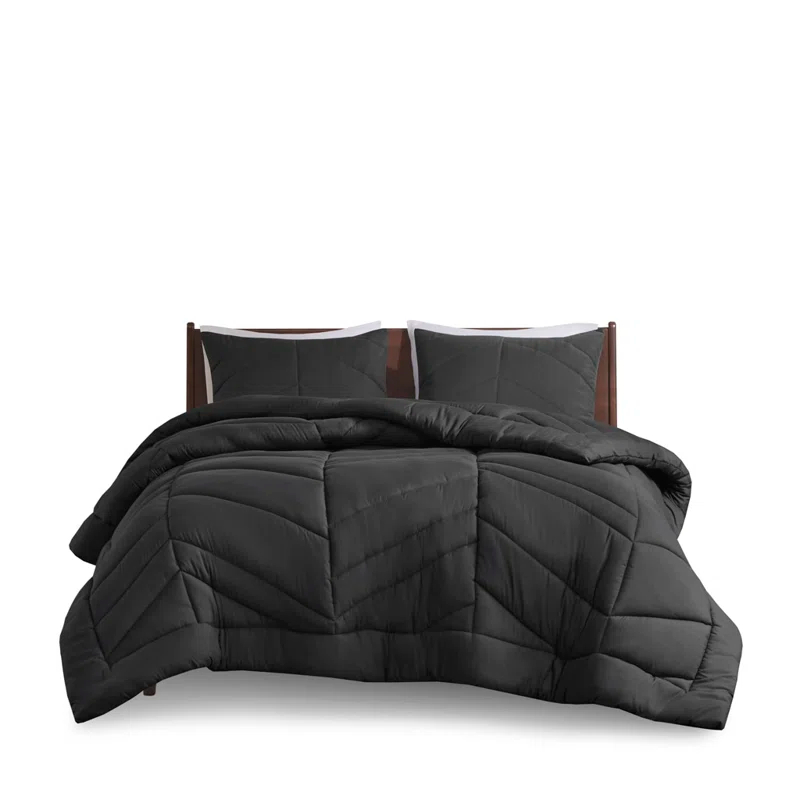 Intelligent Design Remy Quilted Chevron Comforter Set