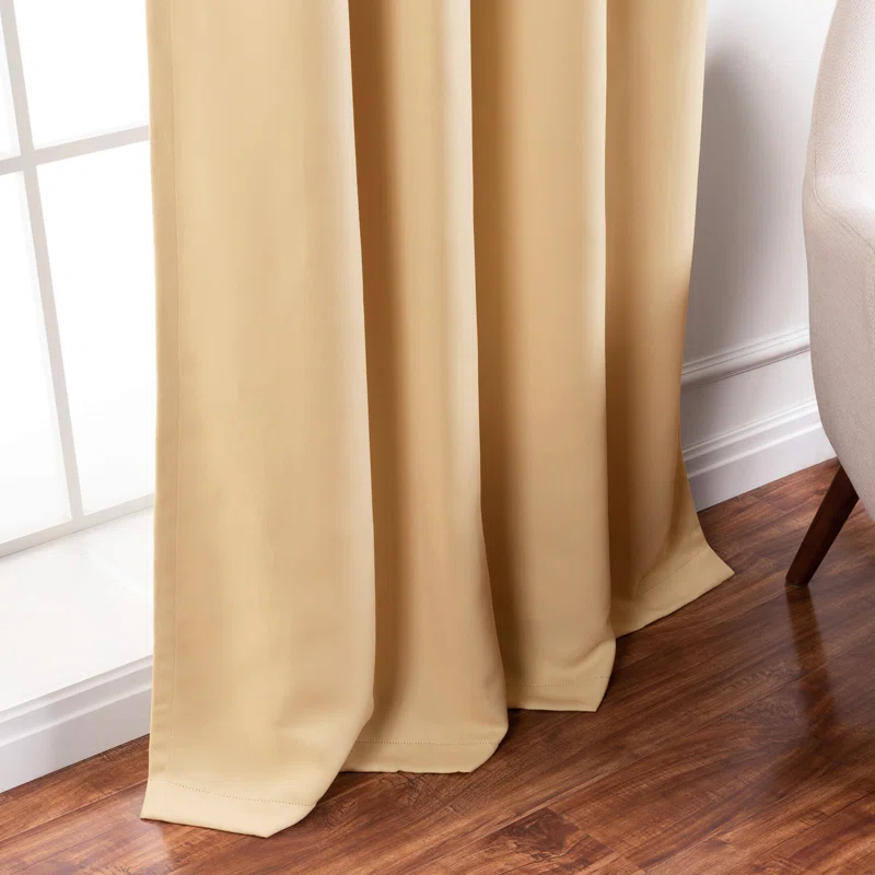 Best Home Fashion, Inc. Polyester Blackout Sliding Panel Pair (Set of 2)