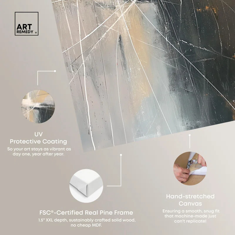 Art Remedy Contemporary Art II Canvas Minimalist Abstract by Art Remedy