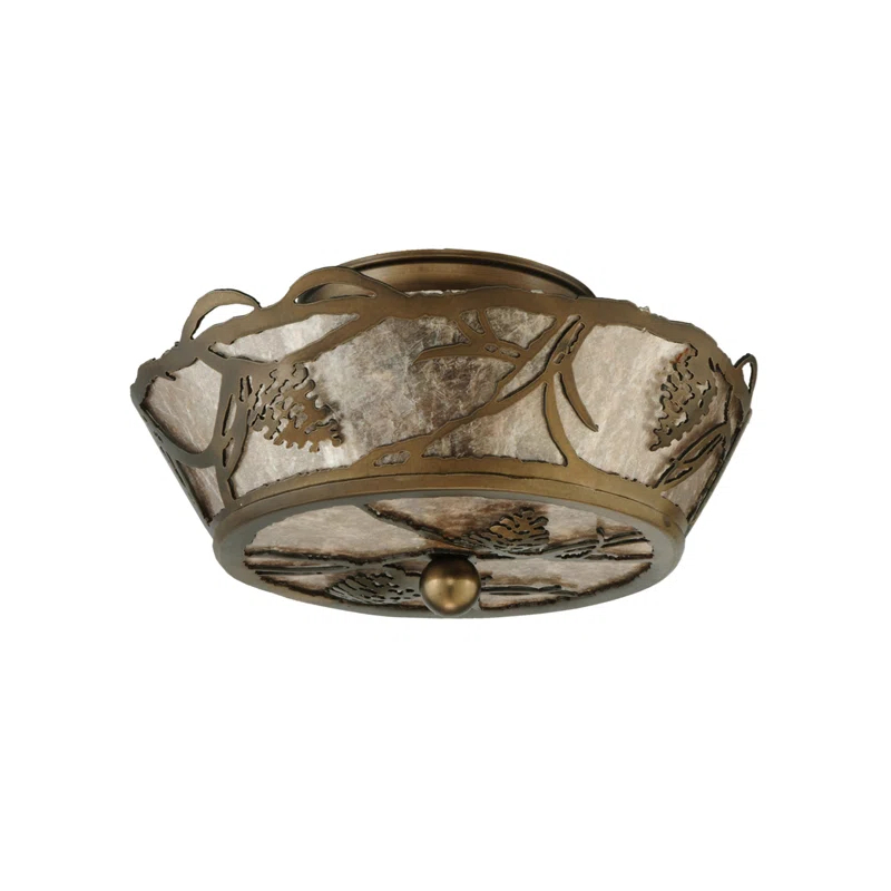 Mica Semi Flush Mount