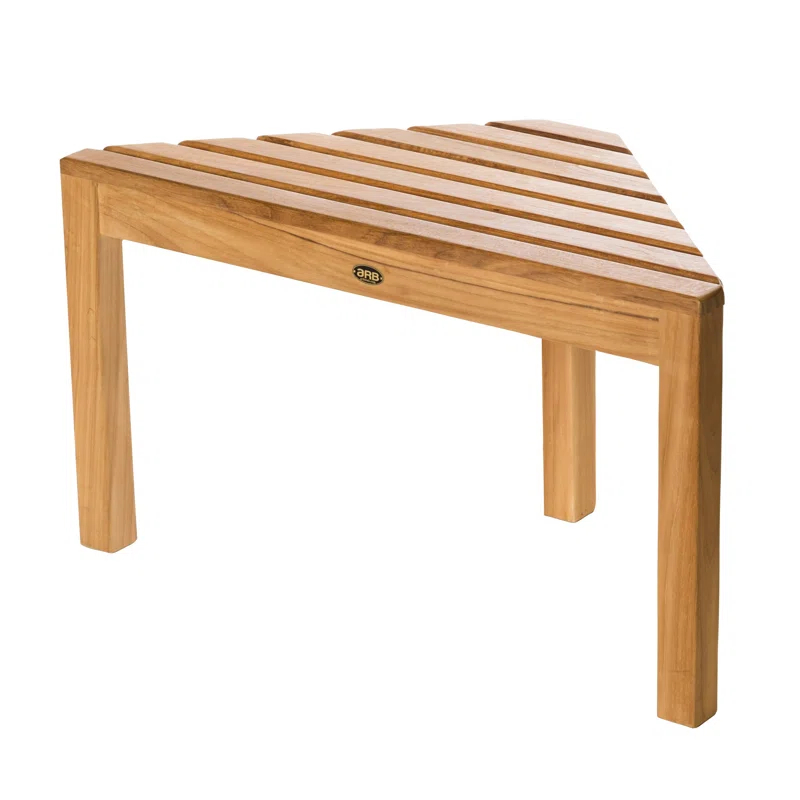 ARB Teak & Specialties 31.5'' W Teak Shower Bench